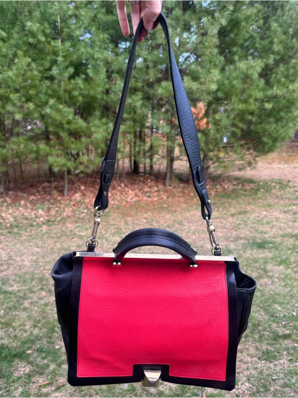Furla Multicolor Leather Shoulder Bag - Picture 15 of 16